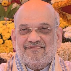 Portrait of Union Home Minister Amit Shah