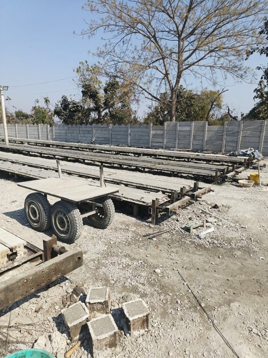 Pre-cast boundary wall civil works for Tata Motors, Jamshedpur by Arrays Ingenieria